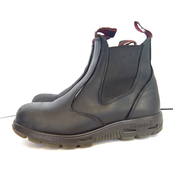 redback Shoes - Red back steel toe pull on boots